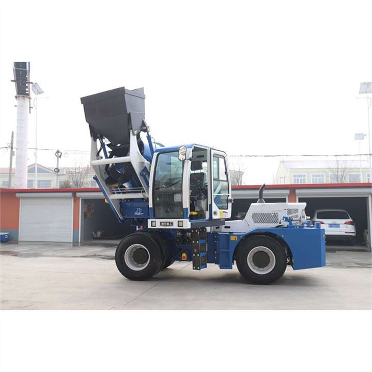 small concrete truck